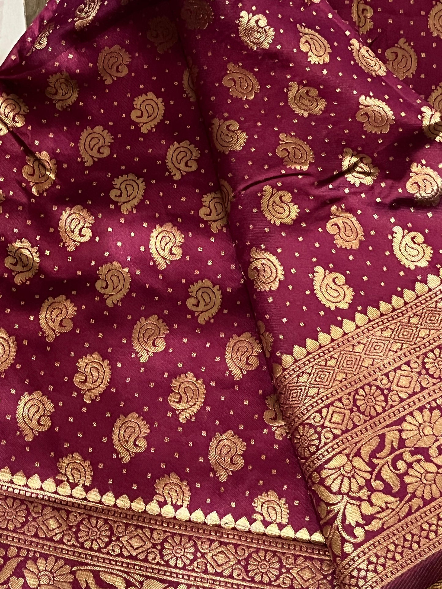 Combo of 2 Kanjeevaram Silk Sarees with Golden Zari Work | Premium Wedding & Festive Wear