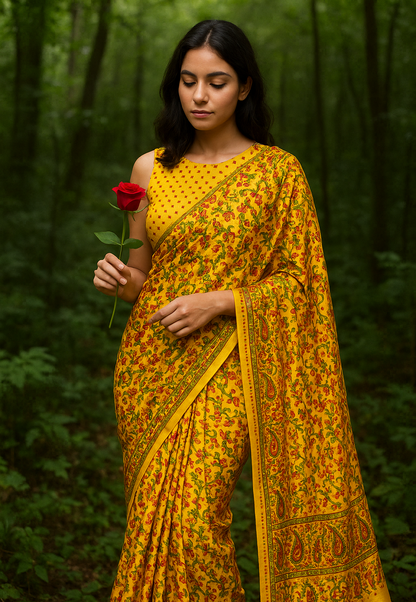 Lightweight Saree for Daily wear and Party Functions.