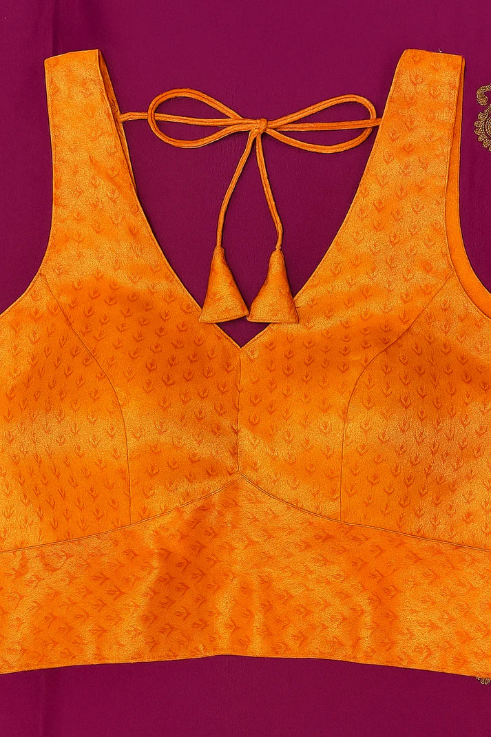 Combo of 2 Digital Printed Crepe Silk Sarees | Premium Festive, Wedding & Party Wear Deal