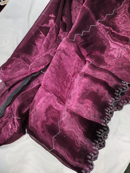 Jimmy Choo-Inspired Premium Soft Fabric Combo Sarees – Buy 2 in One Deal