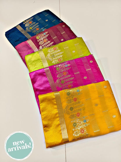 A City of Banaras - Banarasi Daybal Rao Mango Soft Silk Saree