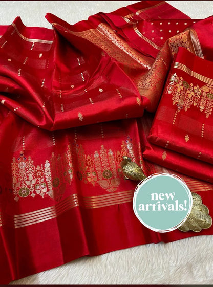 A City of Banaras - Banarasi Daybal Rao Mango Soft Silk Saree