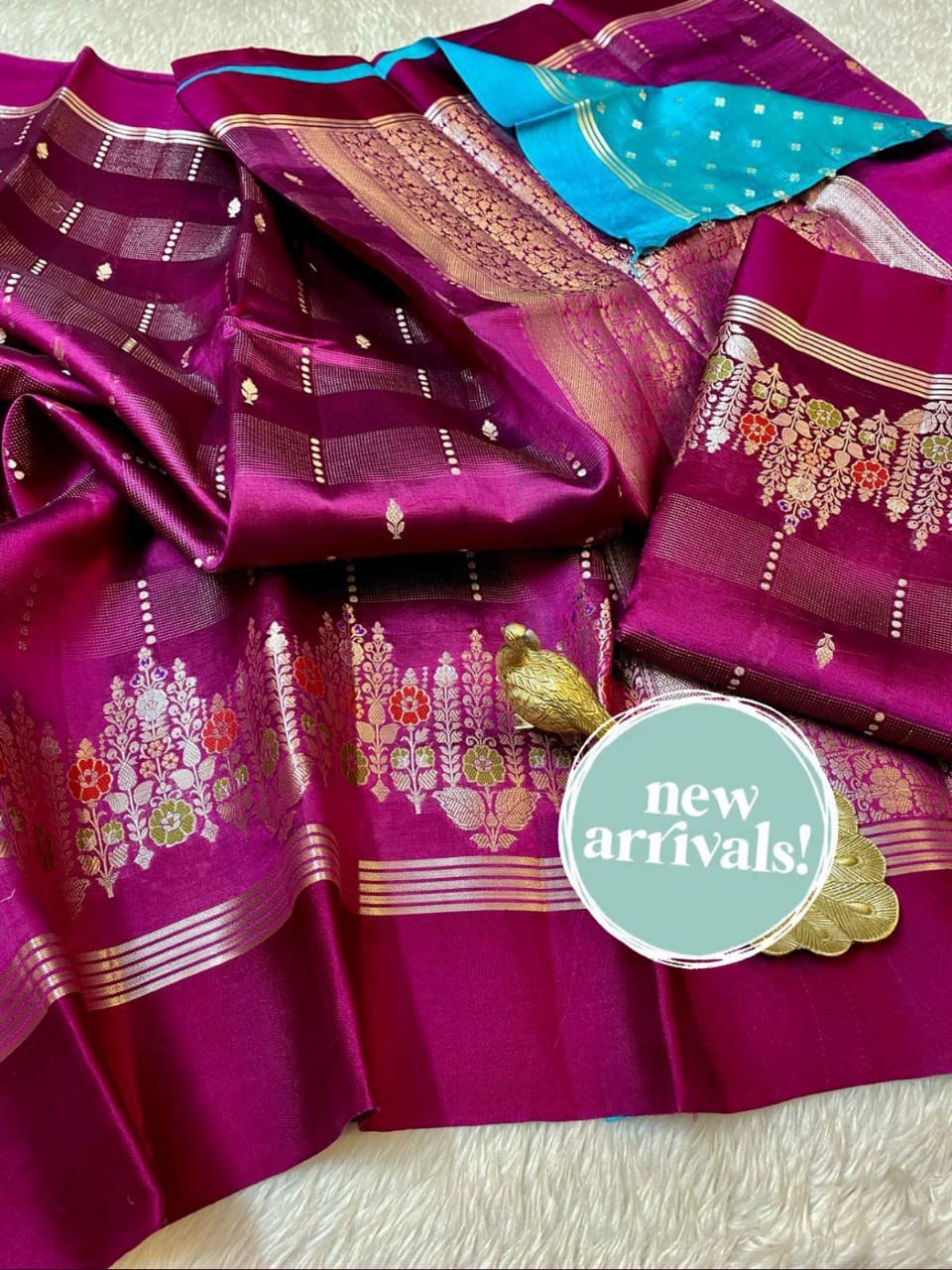 A City of Banaras - Banarasi Daybal Rao Mango Soft Silk Saree