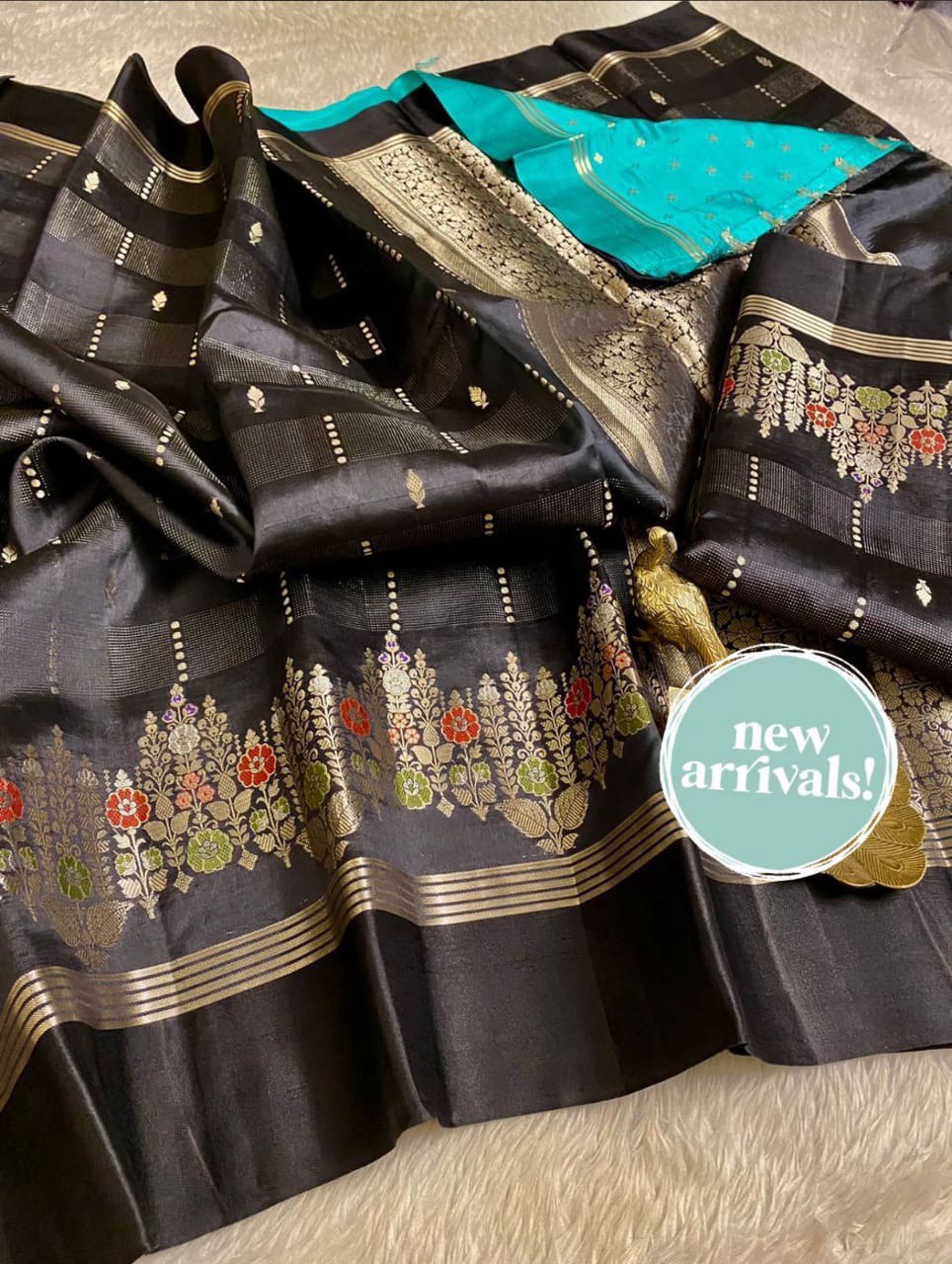 A City of Banaras - Banarasi Daybal Rao Mango Soft Silk Saree