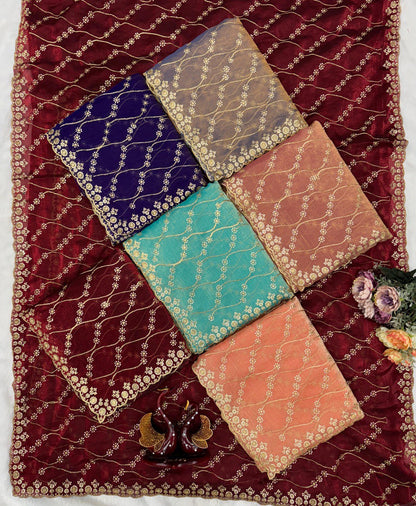 A Beautiful Super Trending Sequins Saree Collection