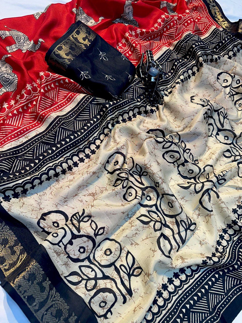 A Hit Premium Dola Silk Saree