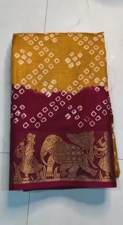 A Designer Gharchola Design Dola Silk Saree for weddings