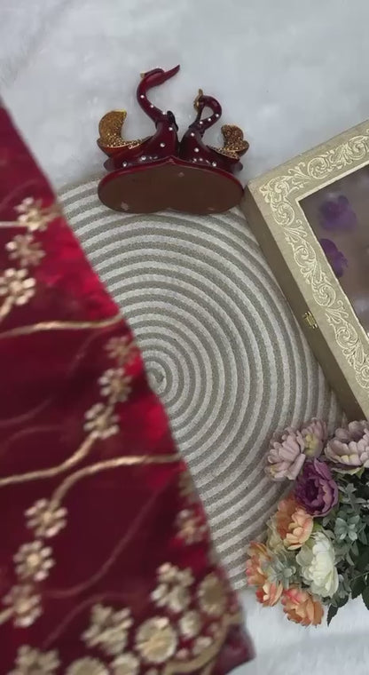 A Beautiful Super Trending Sequins Saree Collection